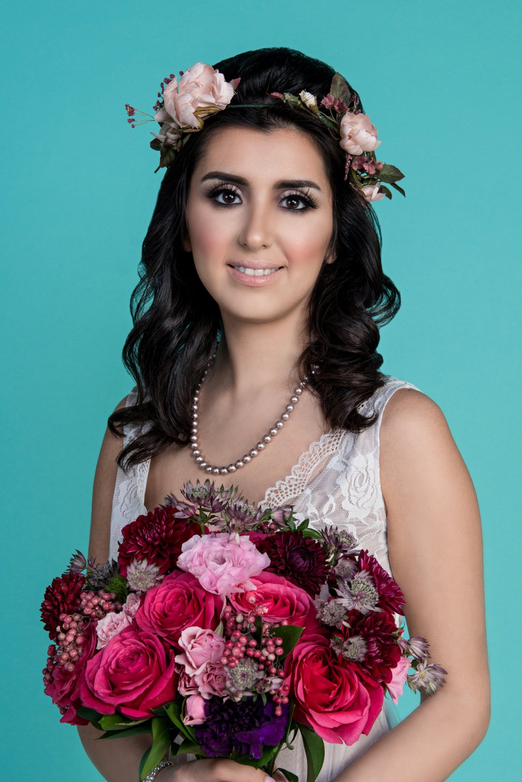 Pretty & Polished bridal editorial photograph